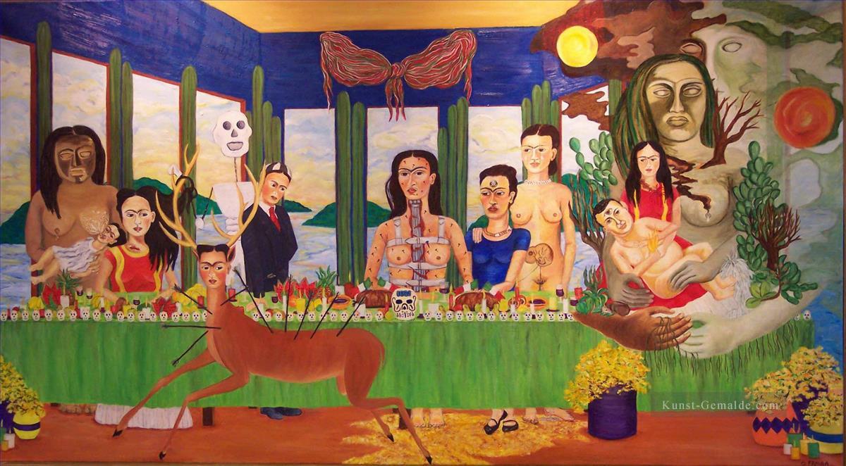 Abendmahl Feminismus Frida Kahlo Ölgemälde